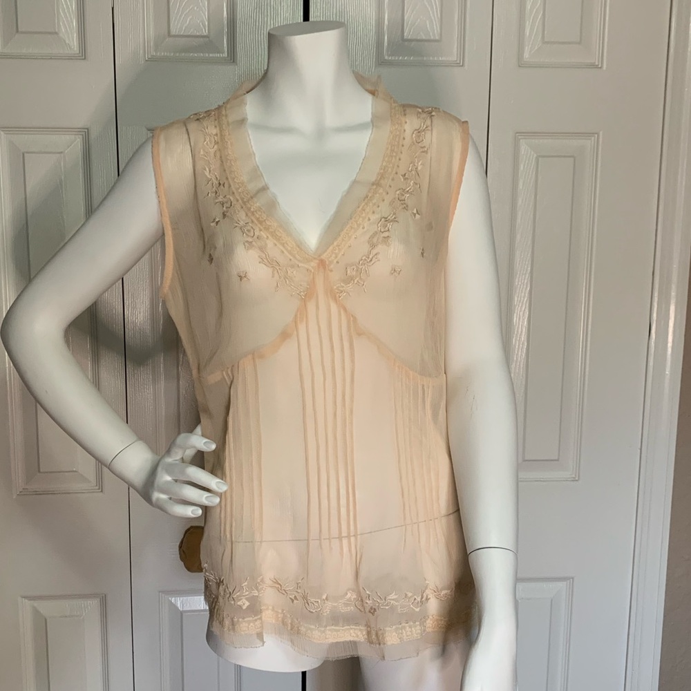 GUC vintage sheer top from Jordan Blue Label